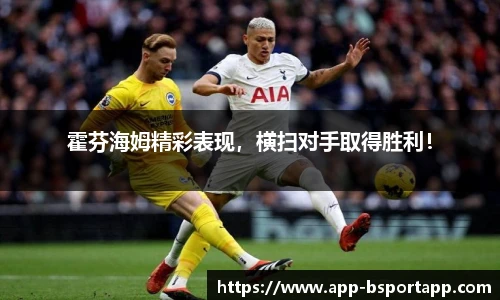 霍芬海姆精彩表现,横扫对手取得胜利!